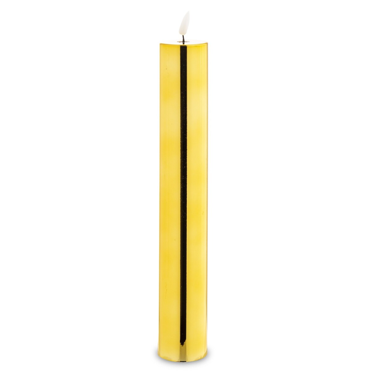 Świeca LED z tworzywa sztucznego 34x5x5 cm LYS-3 złota