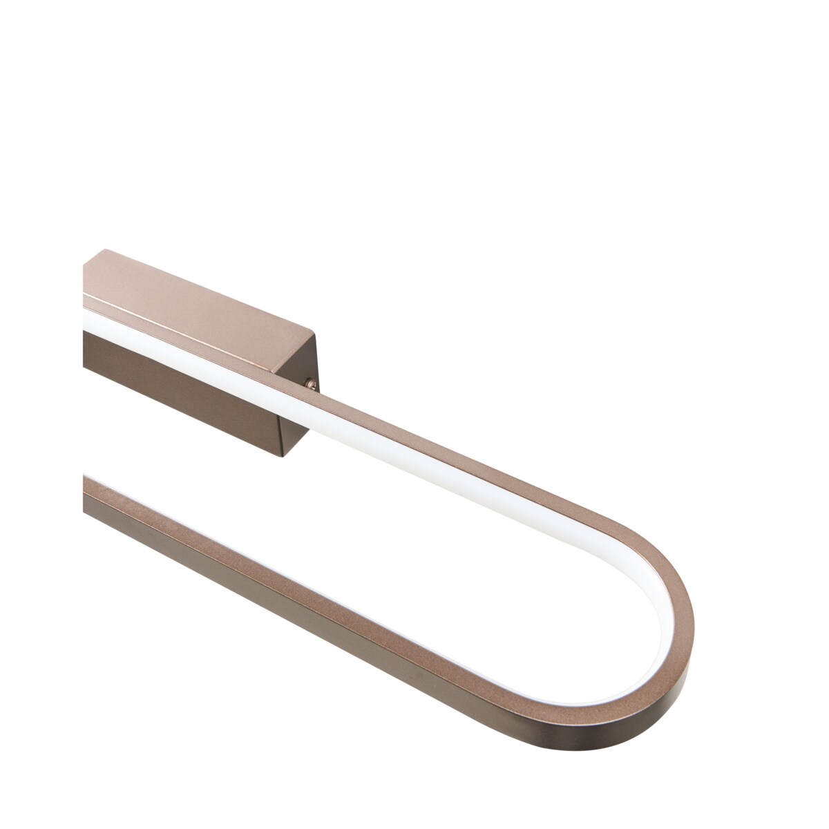 Kinkiet LED obrazowy/łazienkowy MIDOU Metal Brązowy