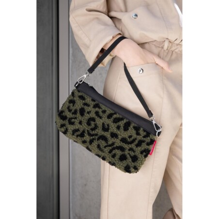 Torebka MINI POUCH, teddy leo olive