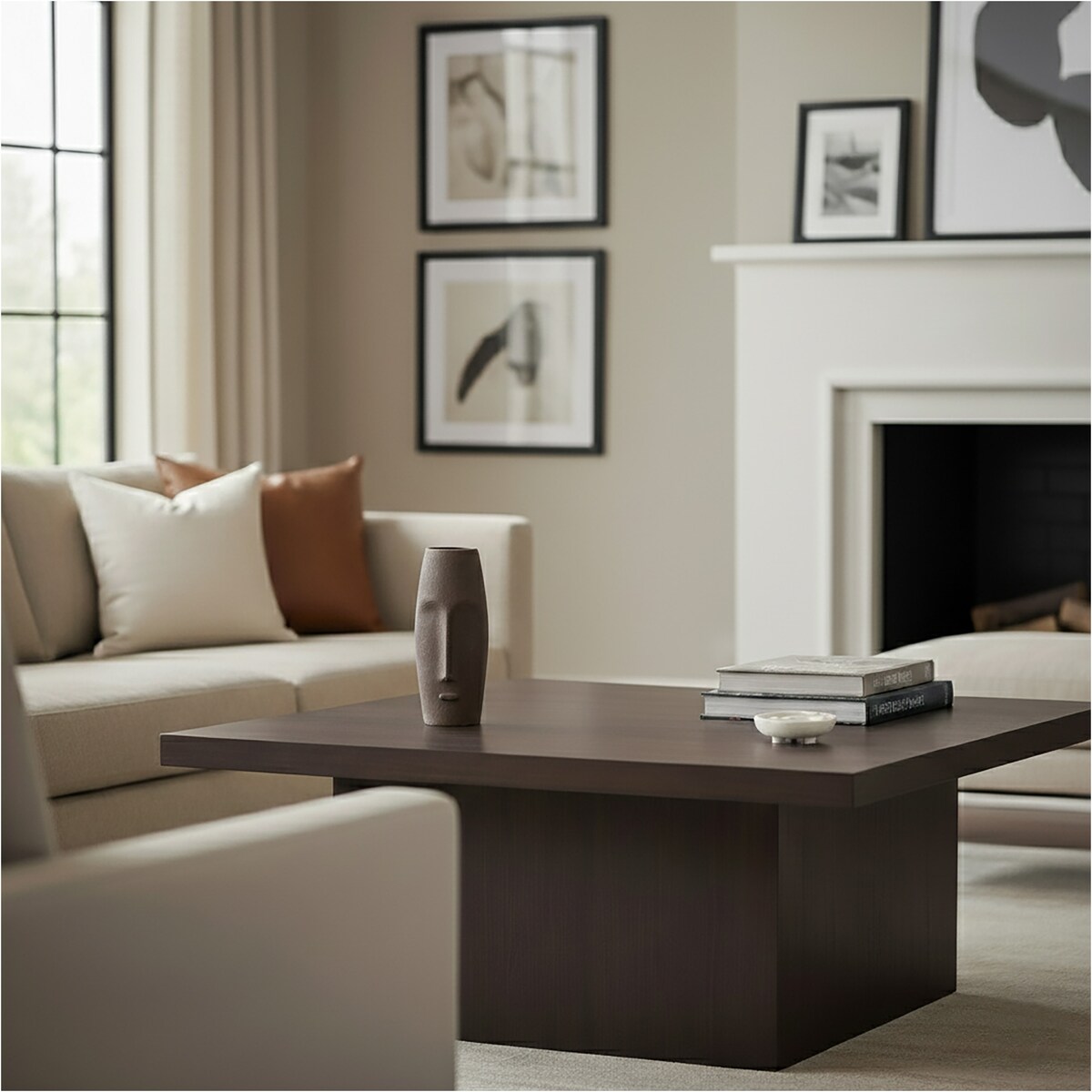 Wazon Aluminiowy Zdobiony Dekoracyjny Waza Ozdobna Na Kwiaty Twarz 8X20 Cm Brązowy