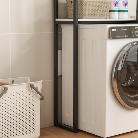 Regał szafka łazienkowa nad toaletę pralkę loft industrialny półki 160 cm