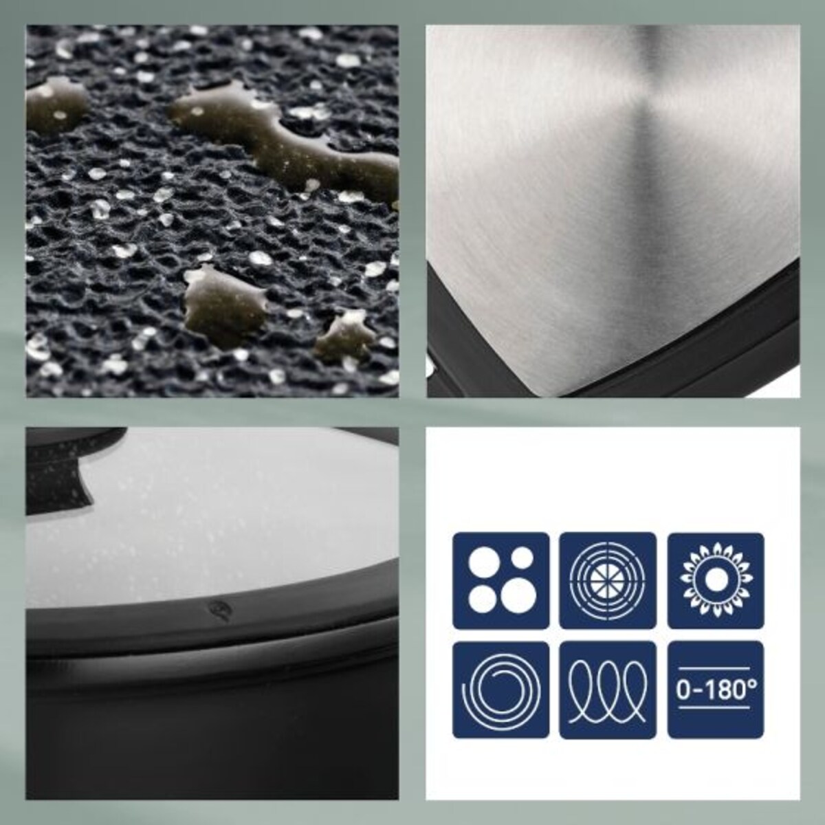 Patelnia głęboka (28 cm) Stella Nova Kela