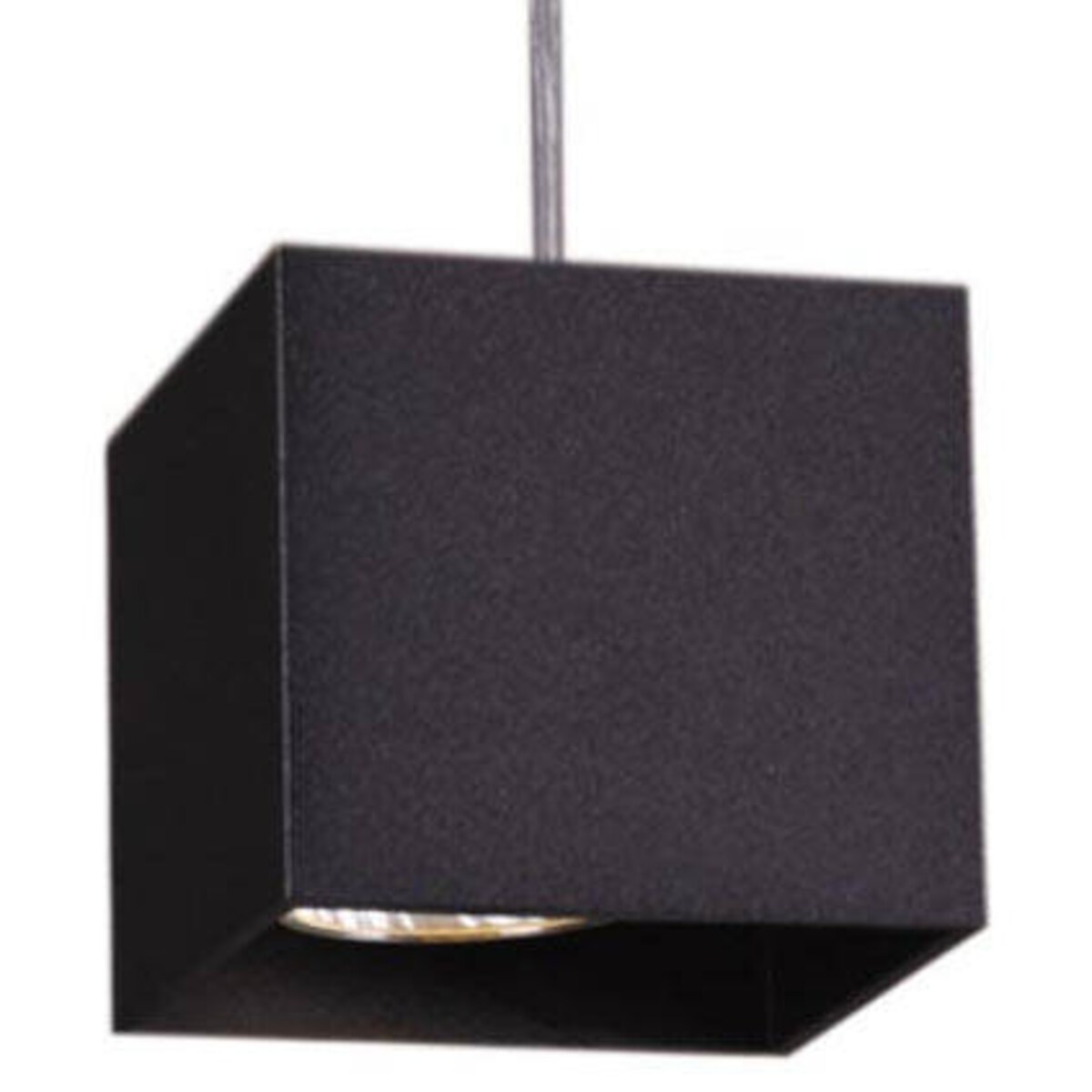 LAMPA wisząca K-4250 Kaja metalowa OPRAWA zwis kostka czarna