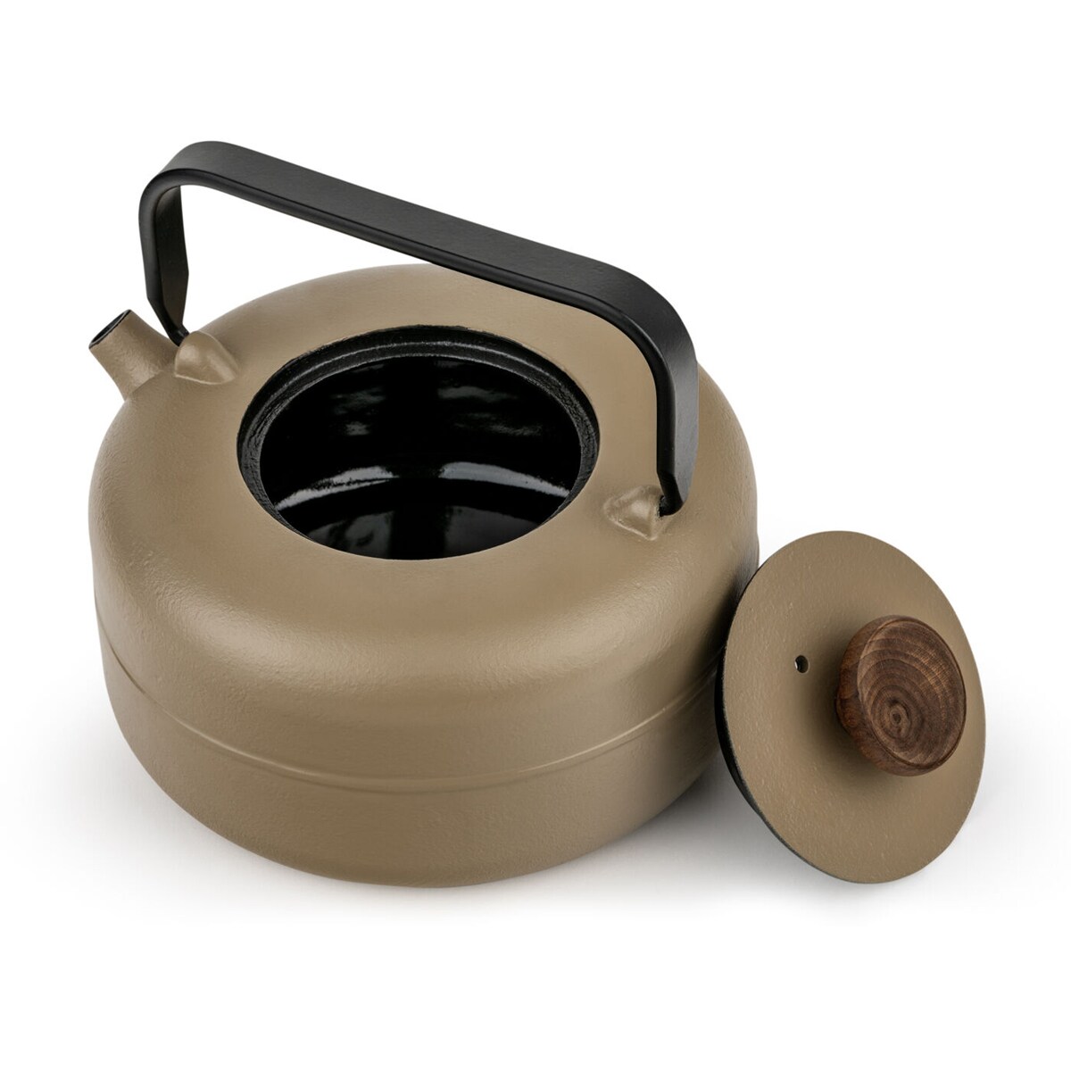 Czajnik żeliwny HENAN 0.75 l beżowy / Bredemeijer