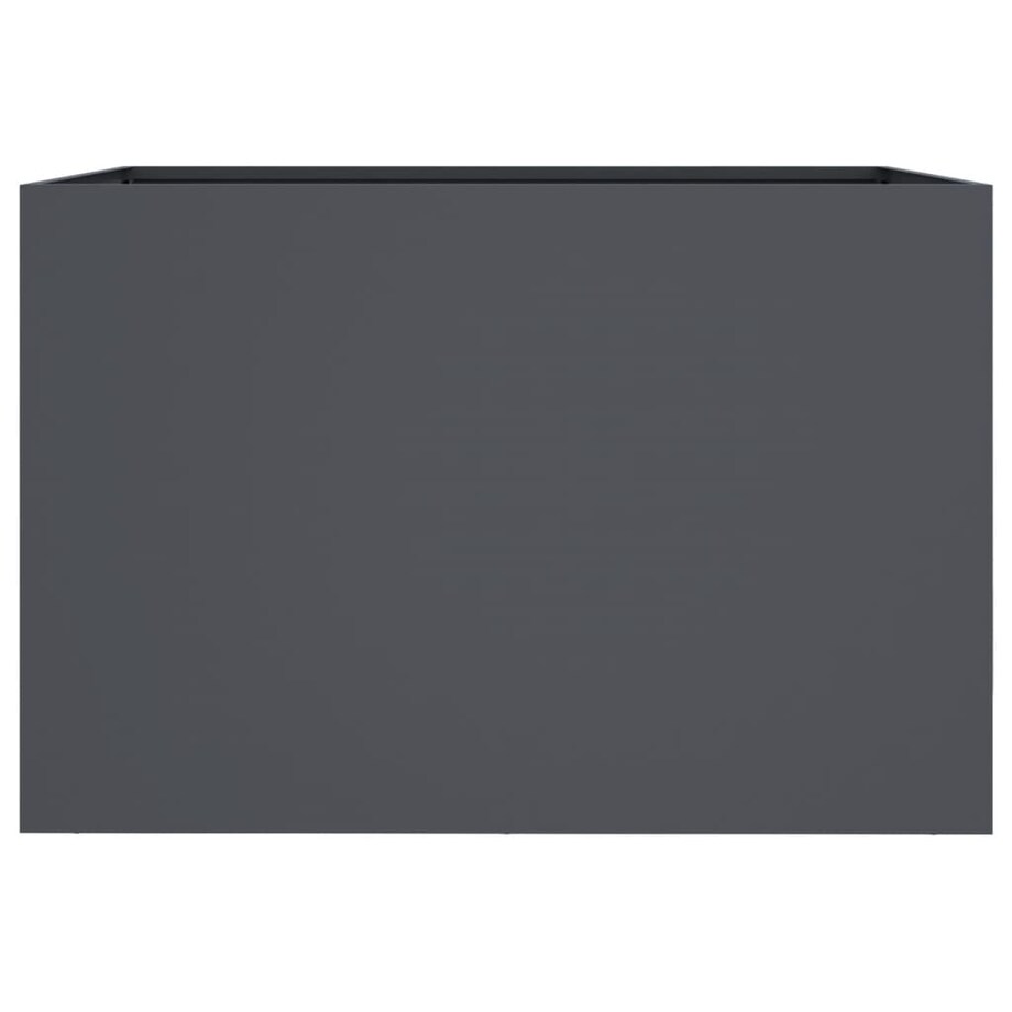 vidaXL Donica, antracytowa, 62x47x46 cm, stal