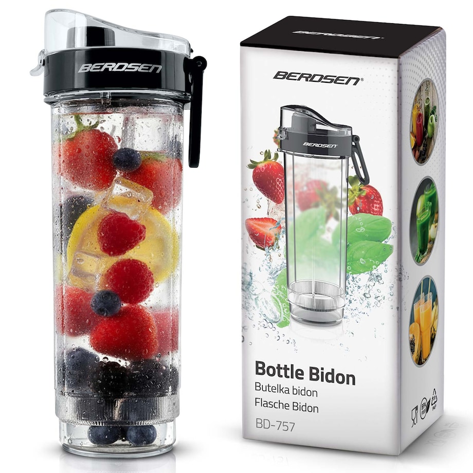 Butelka bidon 570ml Berdsen BD-757 uchwyt i ustnik BPA Free 375700