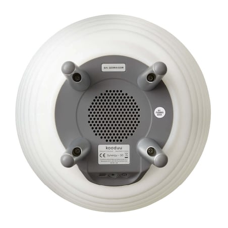 KOODUU SYNERGY 50 Lampa LED z głośnikiem i coolerem na napoje - 56 x 32 cm, Biały