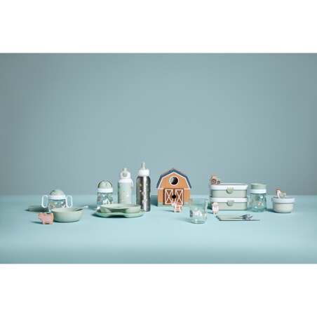Butelka dla dzieci pop-up Campus 400ml Little Farm 107410065399