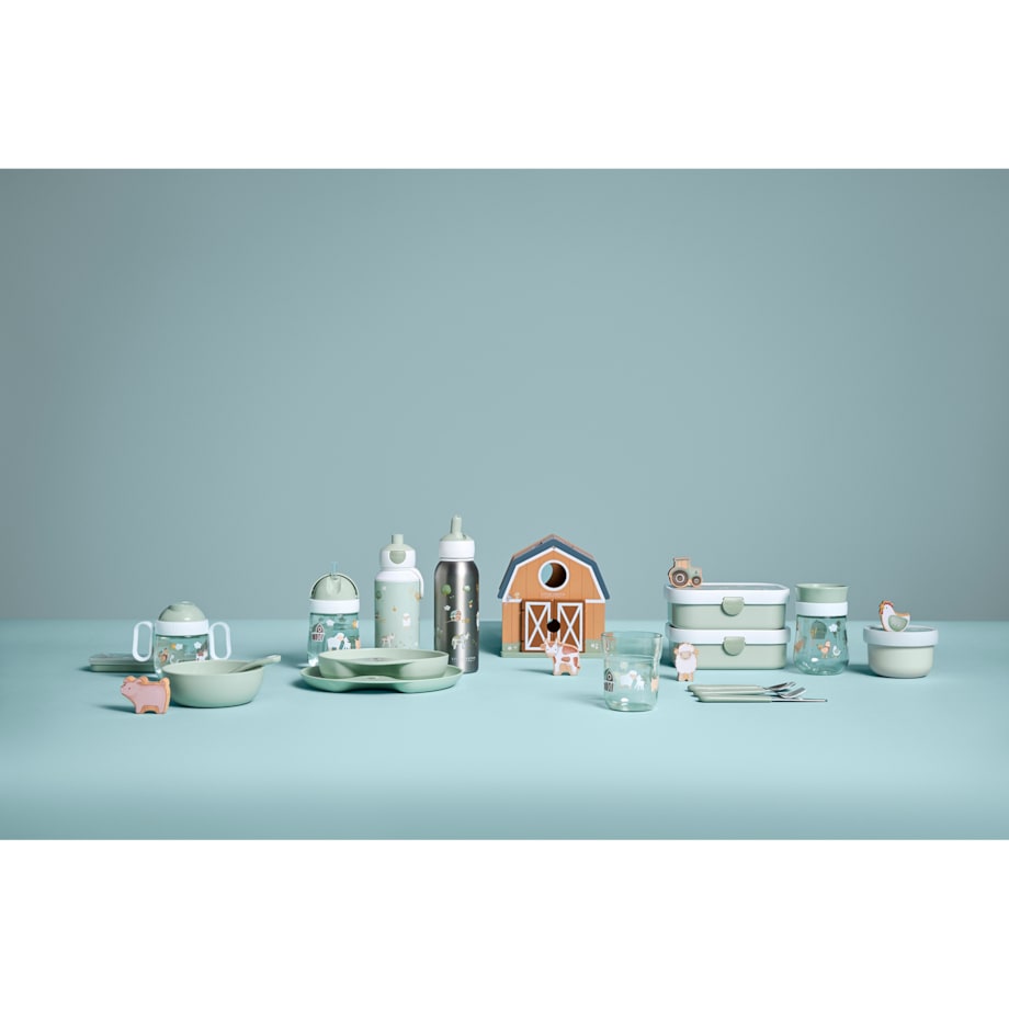 Butelka dla dzieci pop-up Campus 400ml Little Farm 107410065399