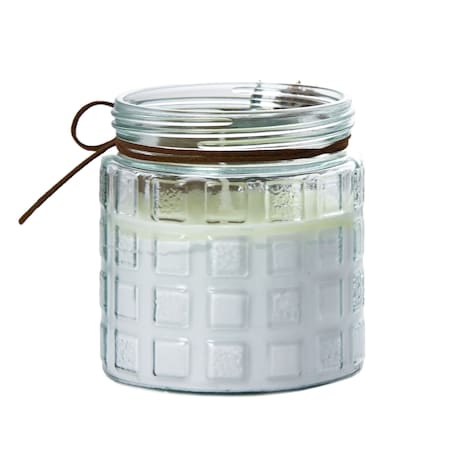 Świeczka Zapachowa Świeca Świąteczna Zapach Drzewny Dekoracja Biała