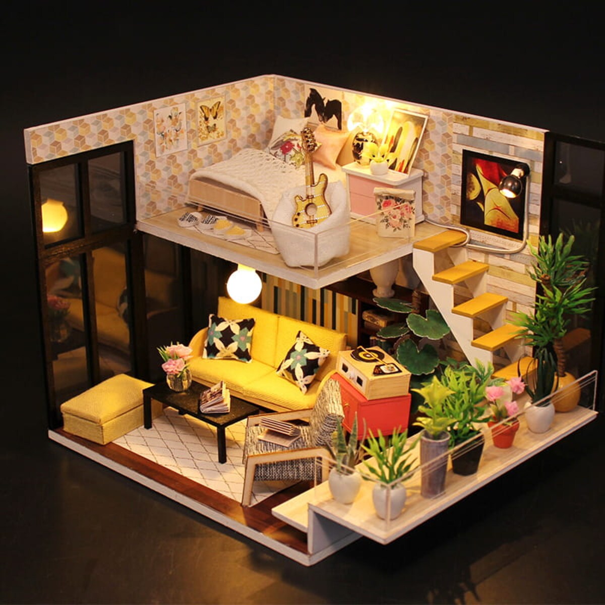 Miniaturowy domek - Duńskie hygge