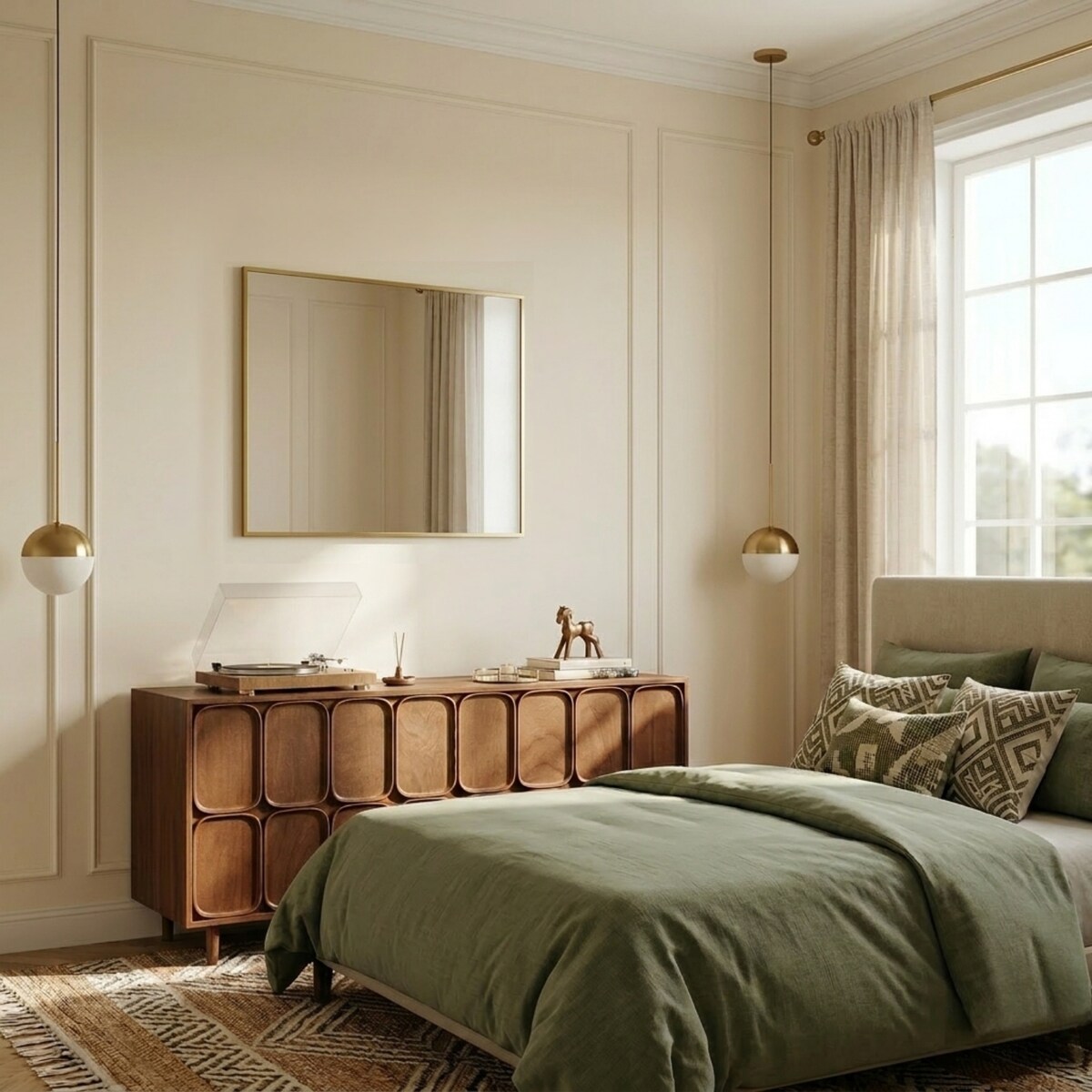 Lustro wiszące SKARP, prostokątne, 60 x 80 cm