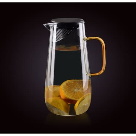 PETER Dzbanek szklany 1,5L szary