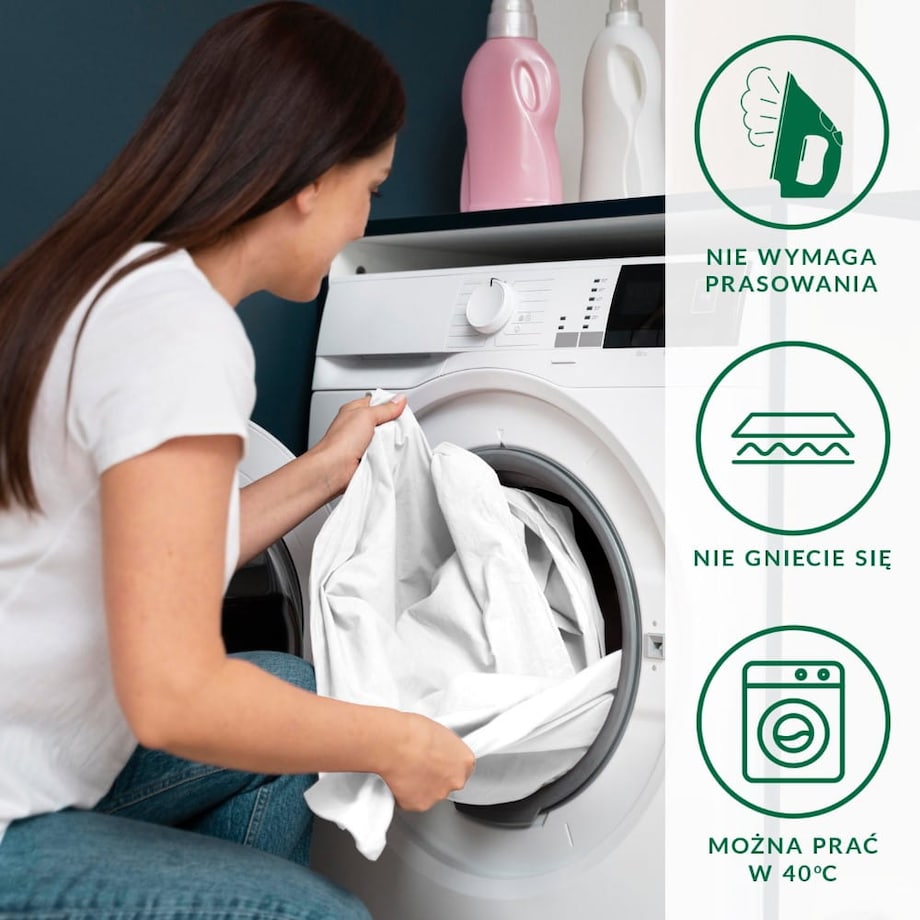 Pościel bawełniana 160x200 Złote róże z dzianiny jersey