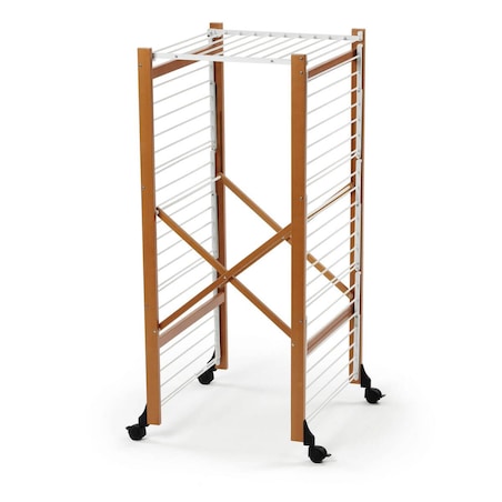 ARREDAMENTI AQUILONE Suszarka na pranie - 132 x 67 cm, Brązowy