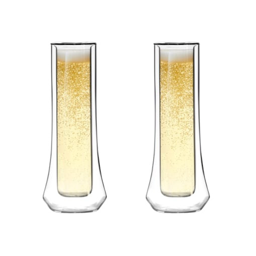 Komplet 2 kieliszków do szampana z podwójną ścianką Soho 140 ml 8906
