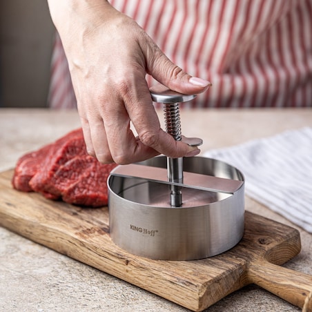 Regulowana forma prasa do mięsa burgerów KINGHOFF