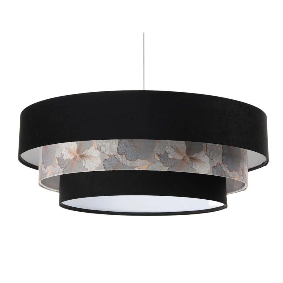 Lampa wisząca TRIO MIX czarna/wielokolorowa