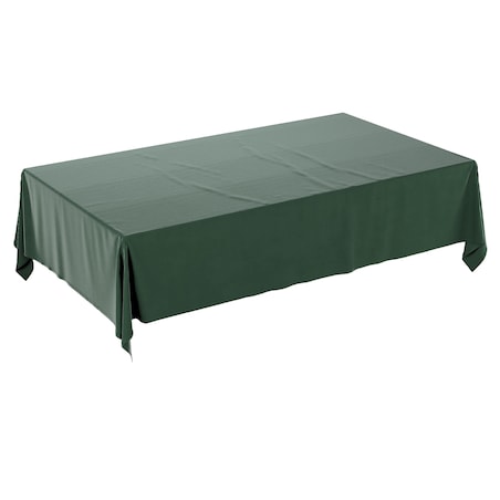 Obrus prostokątny 130 x 130 cm leśna zieleń