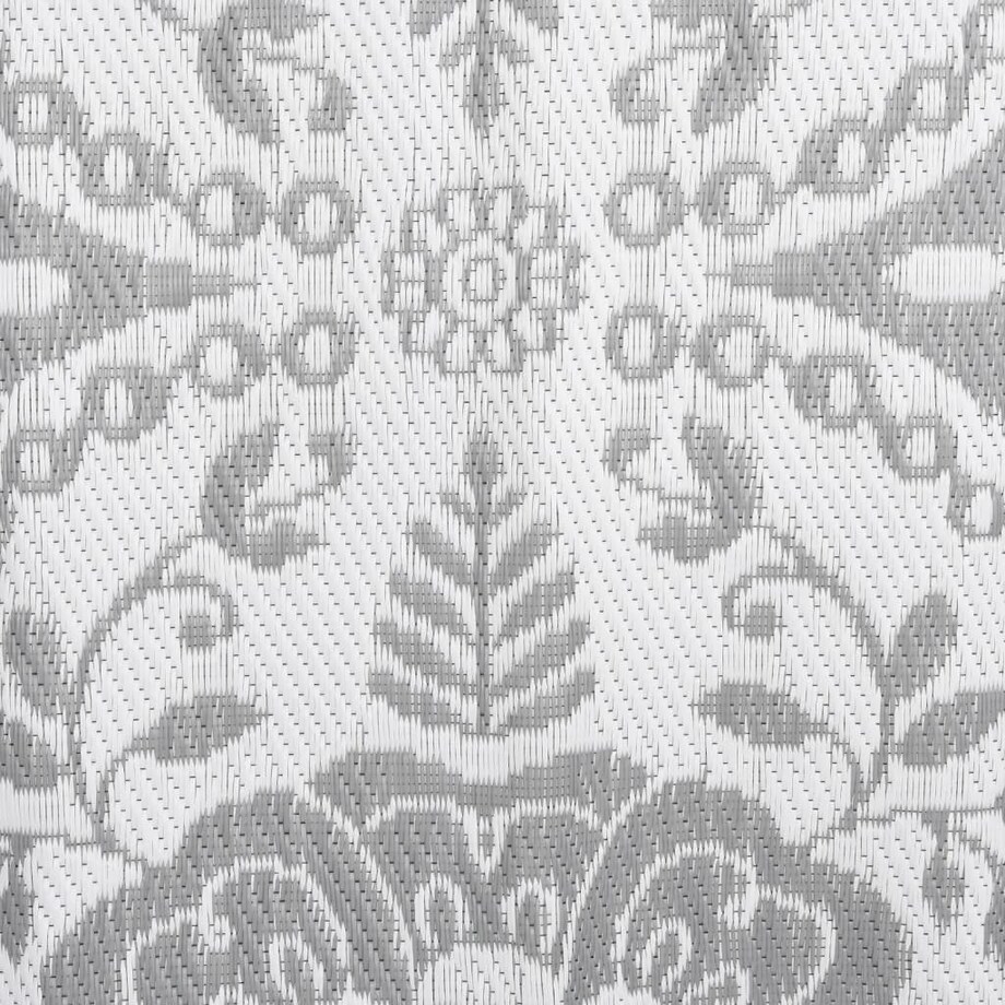 vidaXL Dywan zewnętrzny, ARAKIL Jasnoszary, 140x200 cm, PP