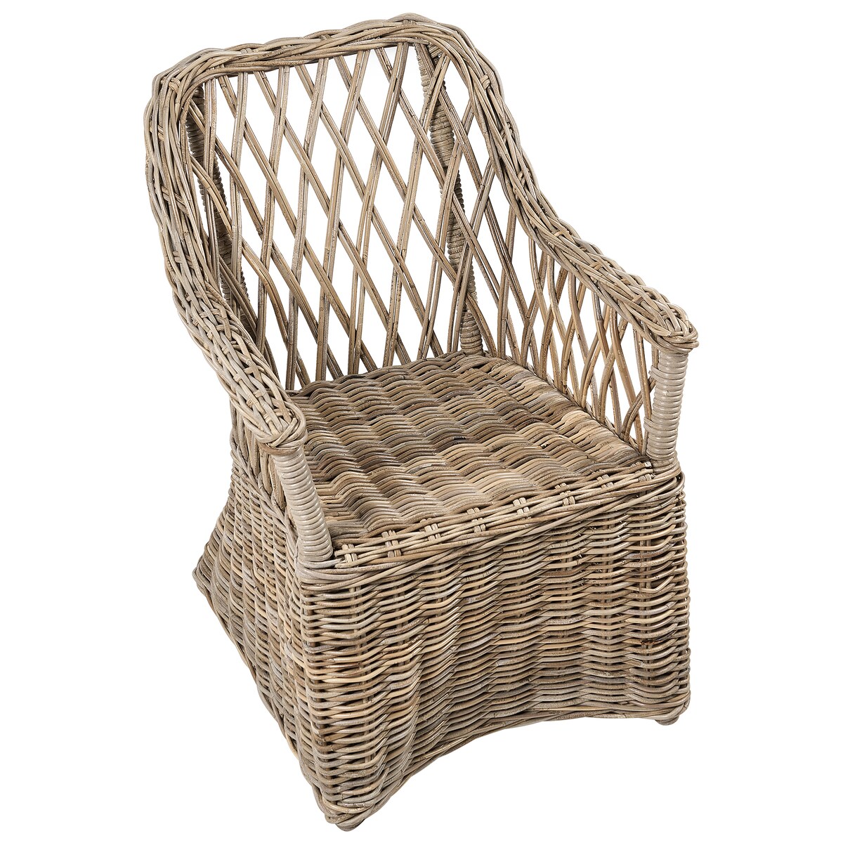 Fotel ogrodowy MAROS II Rattan Naturalny