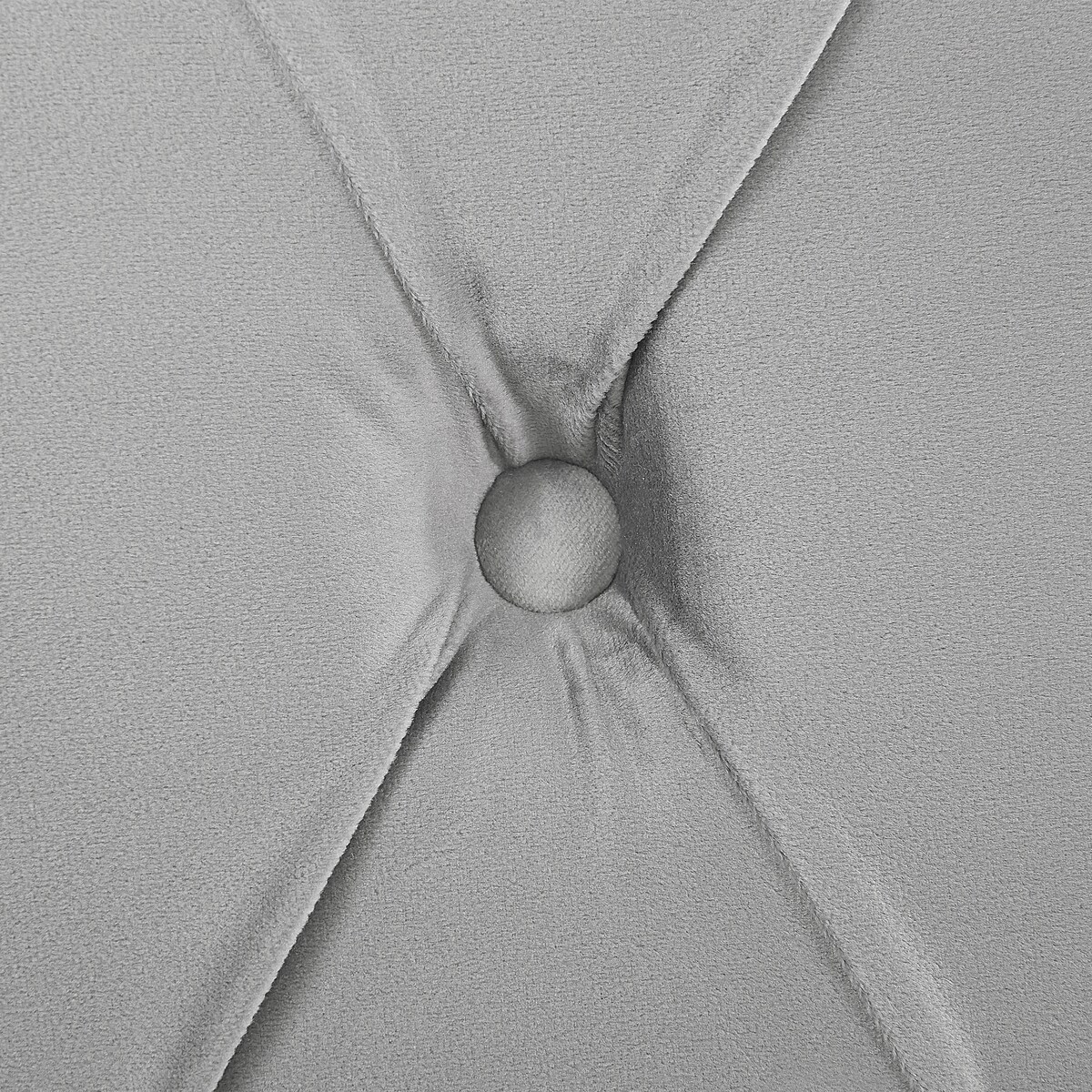 Łóżko wodne Welur AVALLON 160 x 200 cm Szary