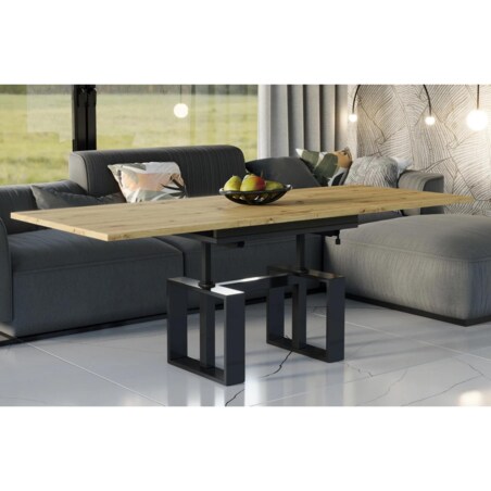 Ława rozkładana podnoszona EMPOLI 110(170)x65 dąb artisan