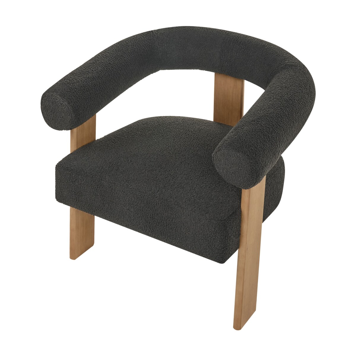 Fotel ILBRO Boucle Czarny