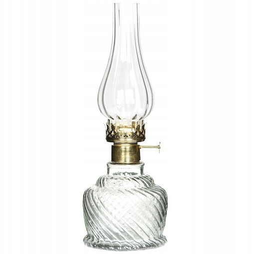 LAMPION LAMPA NAFTOWA SZKLANY ŚWIECZNIK TEALIGHT PRZEZROCZYSTY SKANDYNAWSKI