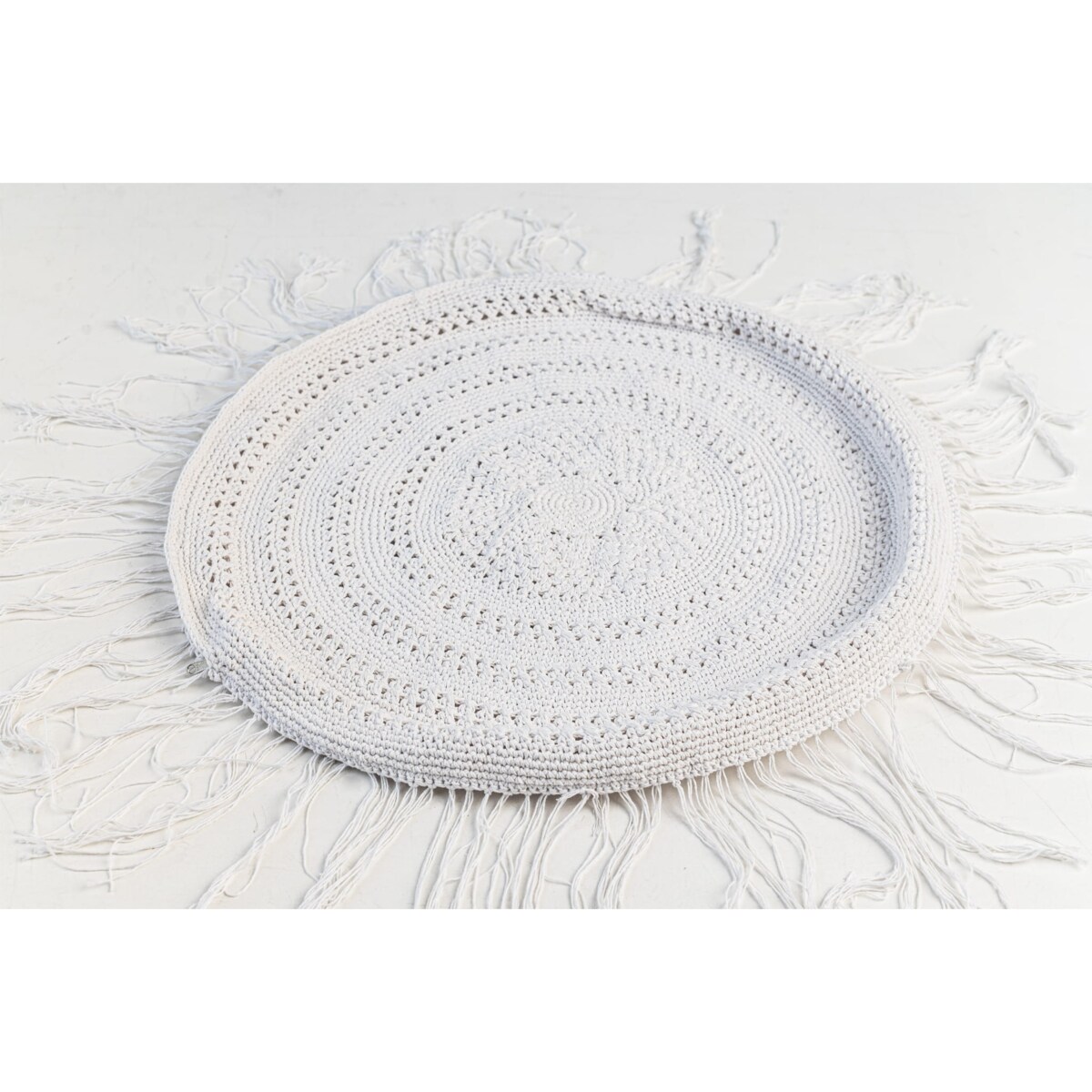 PODUSZKA MAKRAMA OKRĄGŁA