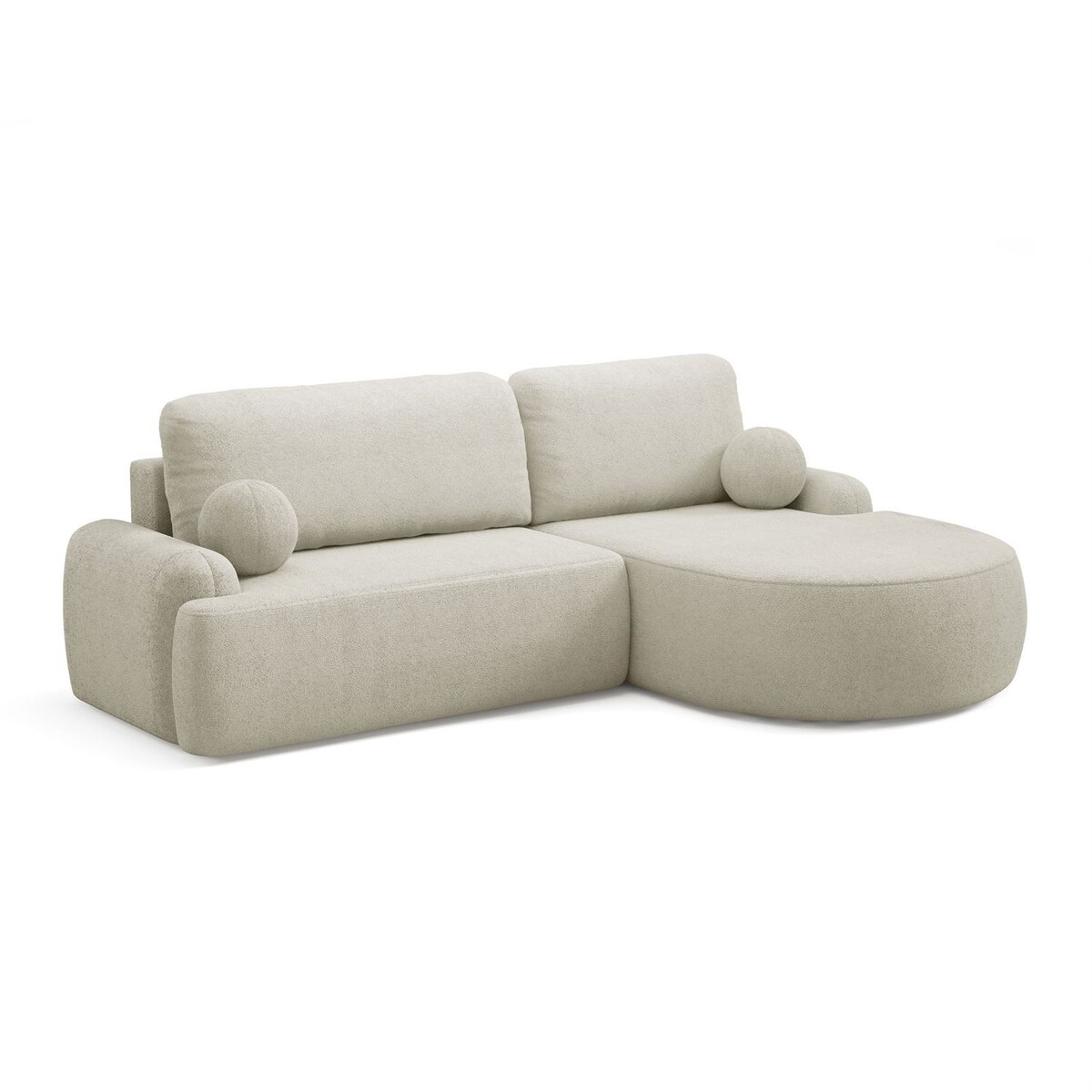 Zaokrąglony narożnik CLEO z funkcją spania, wersja prawa, Quelle 03