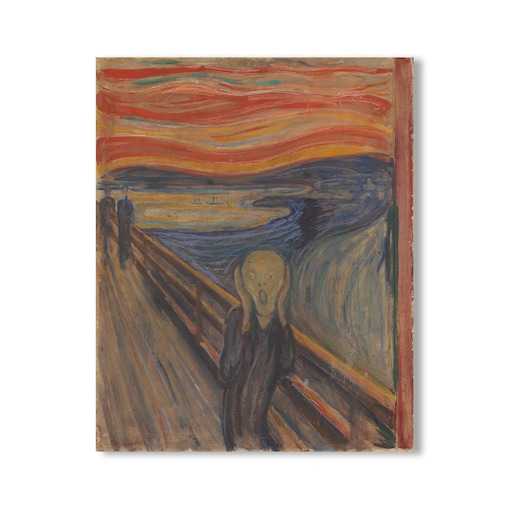 Krzyk Edvarda Muncha obraz 70cm x 90cm