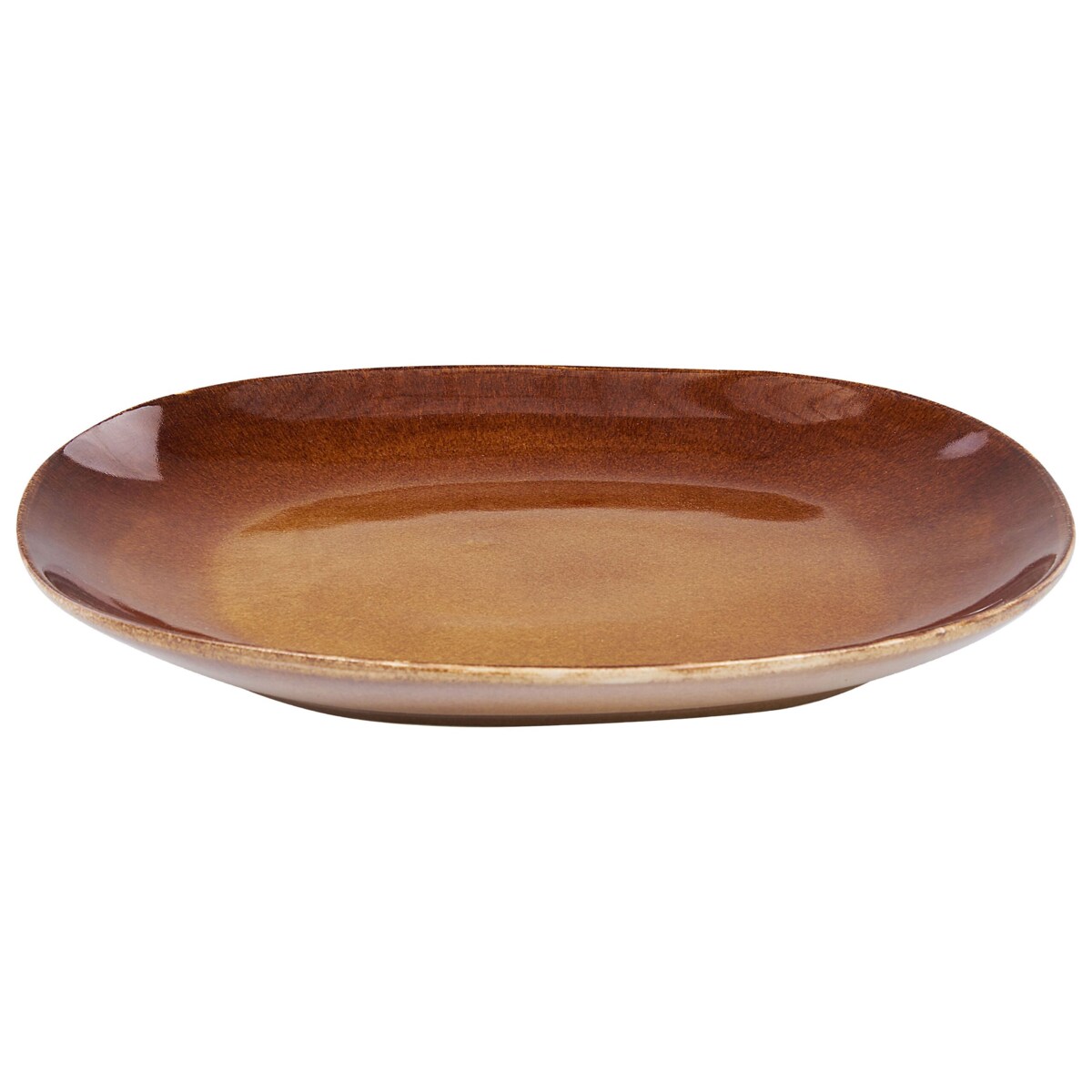 16-częściowy zestaw naczyń z kamionki złoty brąz TURMERIC