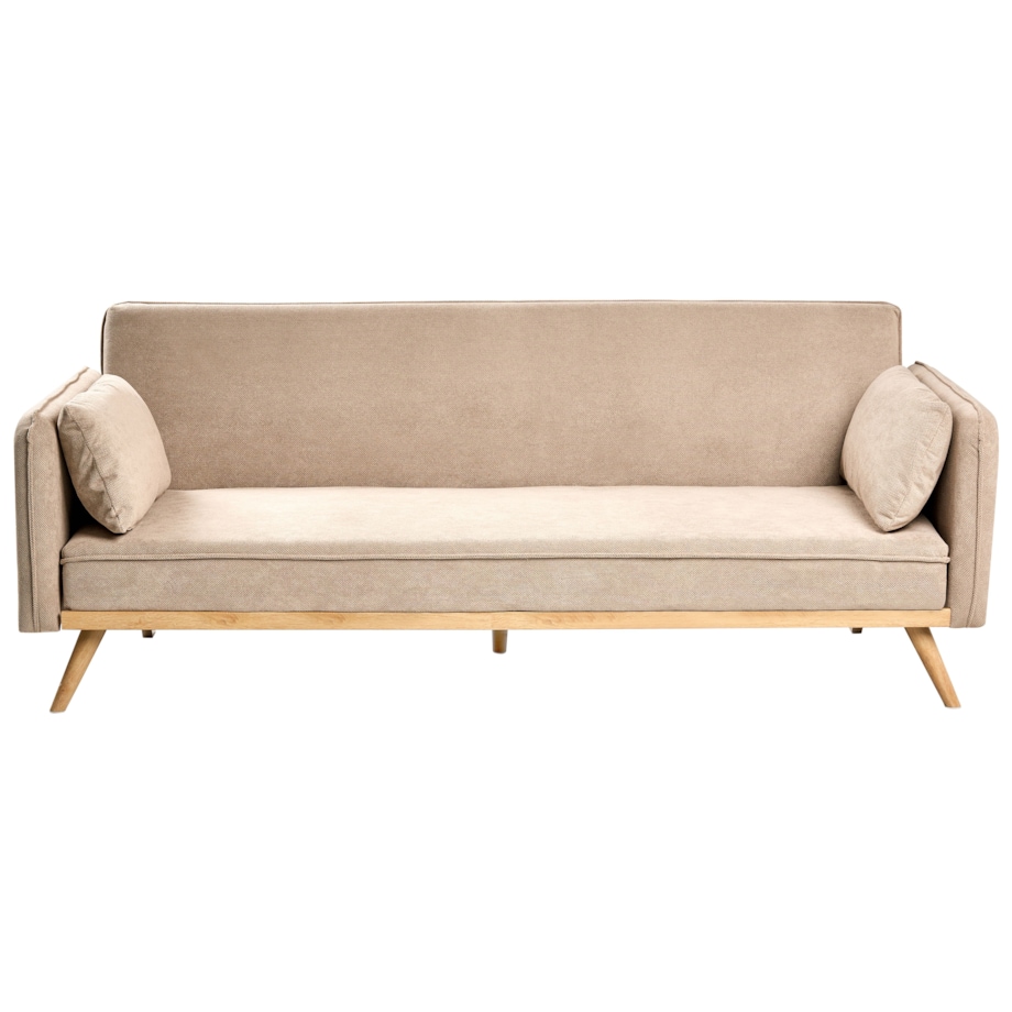 Sofa rozkładana ASAA Jasnobrązowy