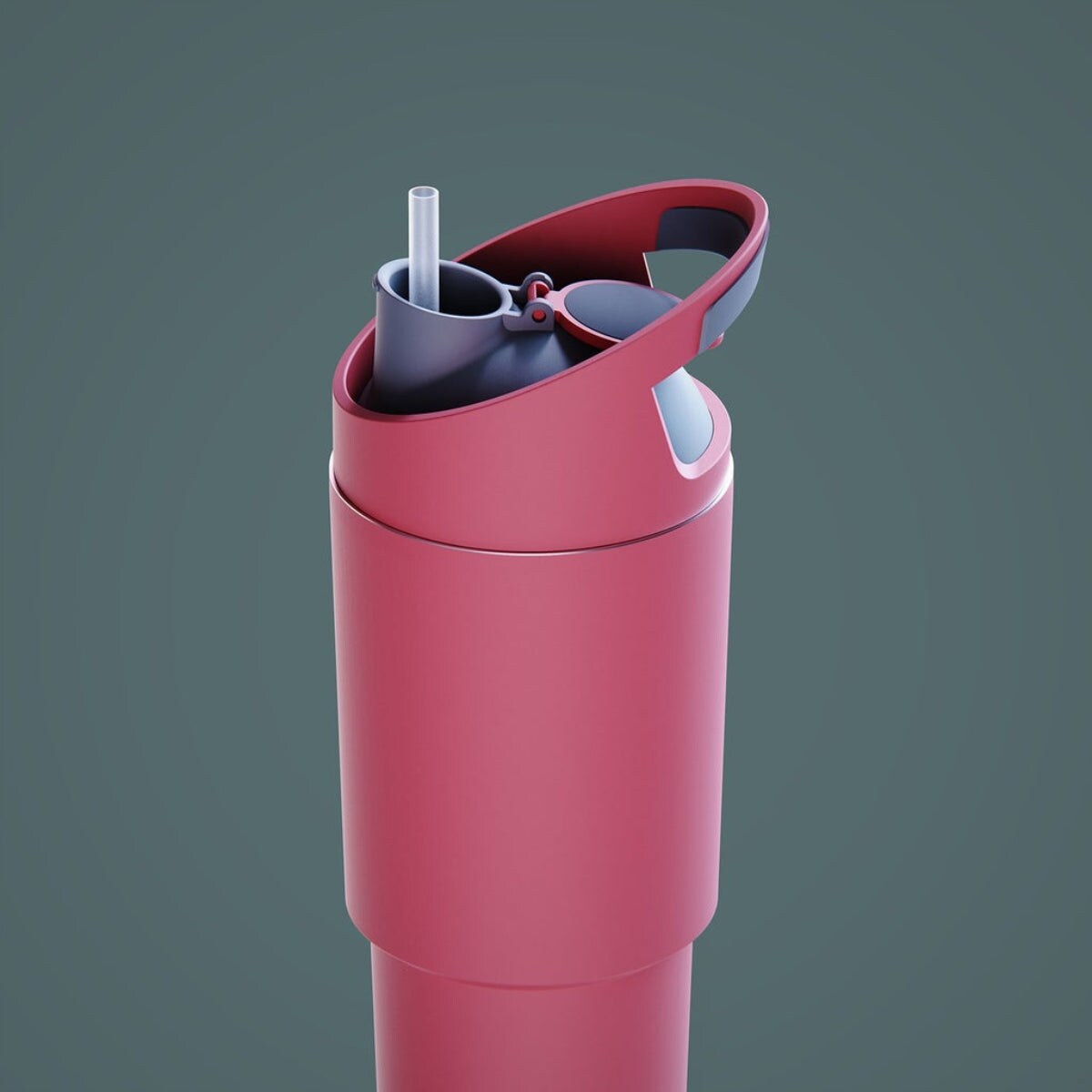 ASOBU COSMIC kubek termiczny z powłoką ceramiczną 960 ml, Pastel Pink