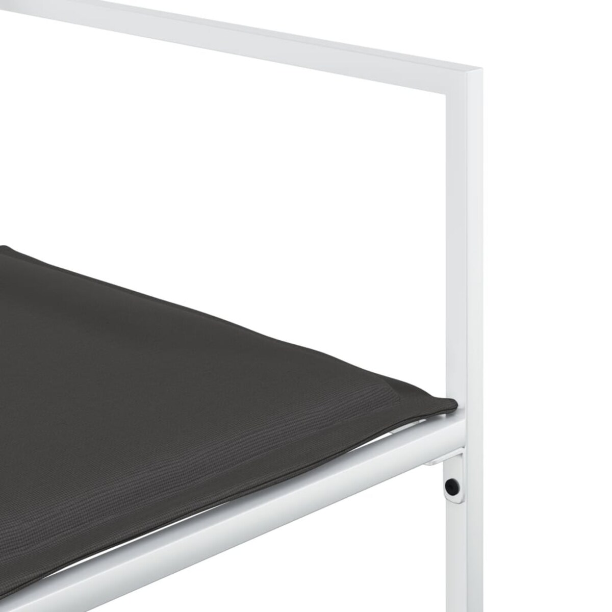 vidaXL 5-cz. zestaw mebli ogrodowych z poduszkami, biały, textilene