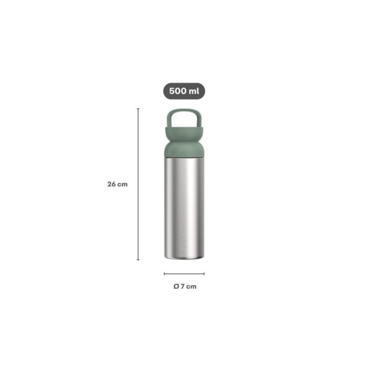 Kubek termiczny na herbatę Ellipse 500 ml Nordic Sage 104183094700