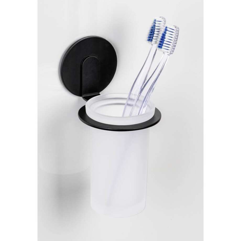 Kubek na szczoteczki BIVIO, montaż bez wiercenia