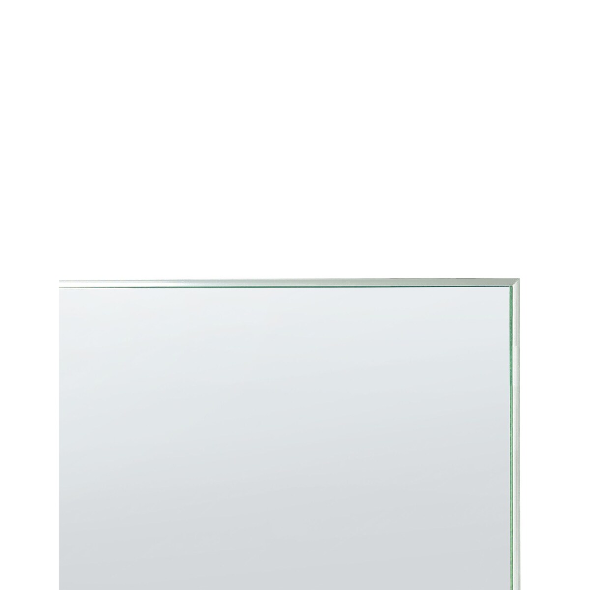 Lustro stojące 50 x 156 cm srebrne BEAUVAIS