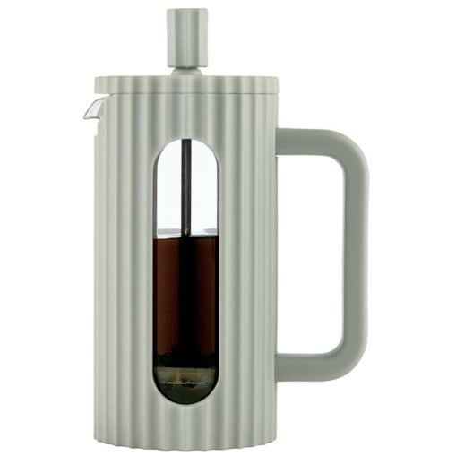 Zaparzacz do herbaty kawy szklany French Press 350 ml zielony KLAUSBERG