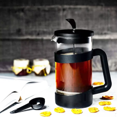 Zaparzacz tłokowy do herbaty kawy ziół french press 1000ml KINGHOFF