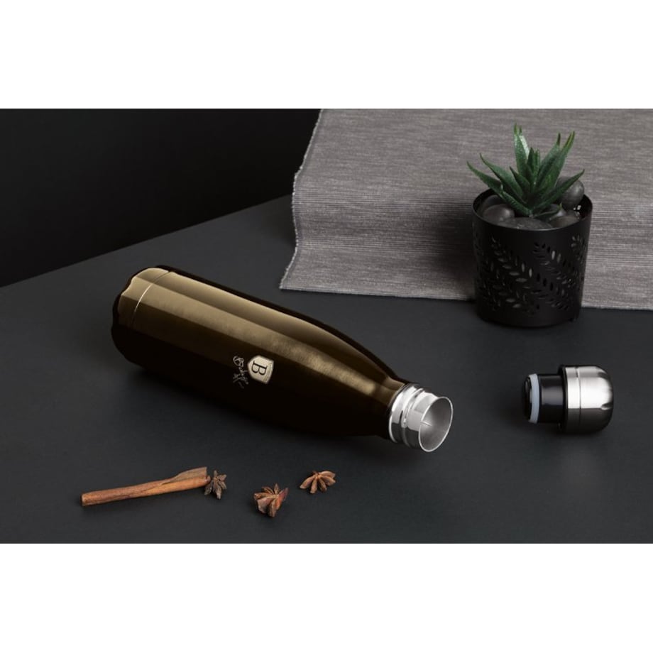 Butelka termiczna 500ml BERLINGER HAUS Metallic Shiny Black