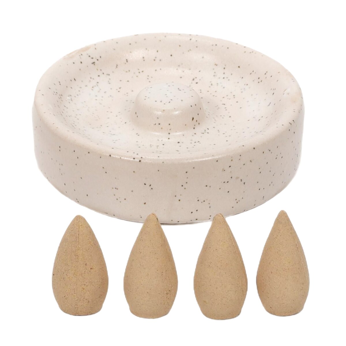 Kominek zapachowy + kadzidła HAPO, 9 elementów