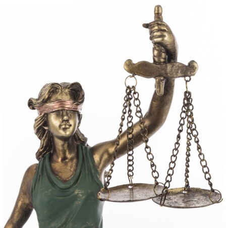 Dekoracja - figurka THEMIS 35x17x10 cm