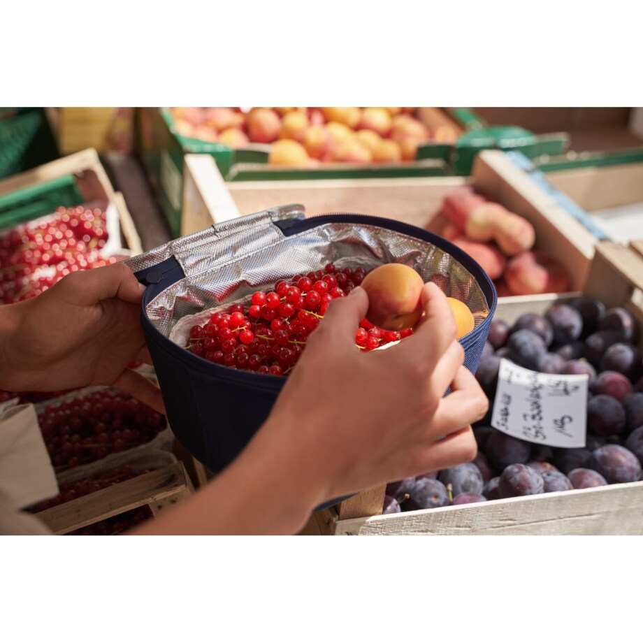 Torba coolerbag S pocket navy, poliester, 2,5 l