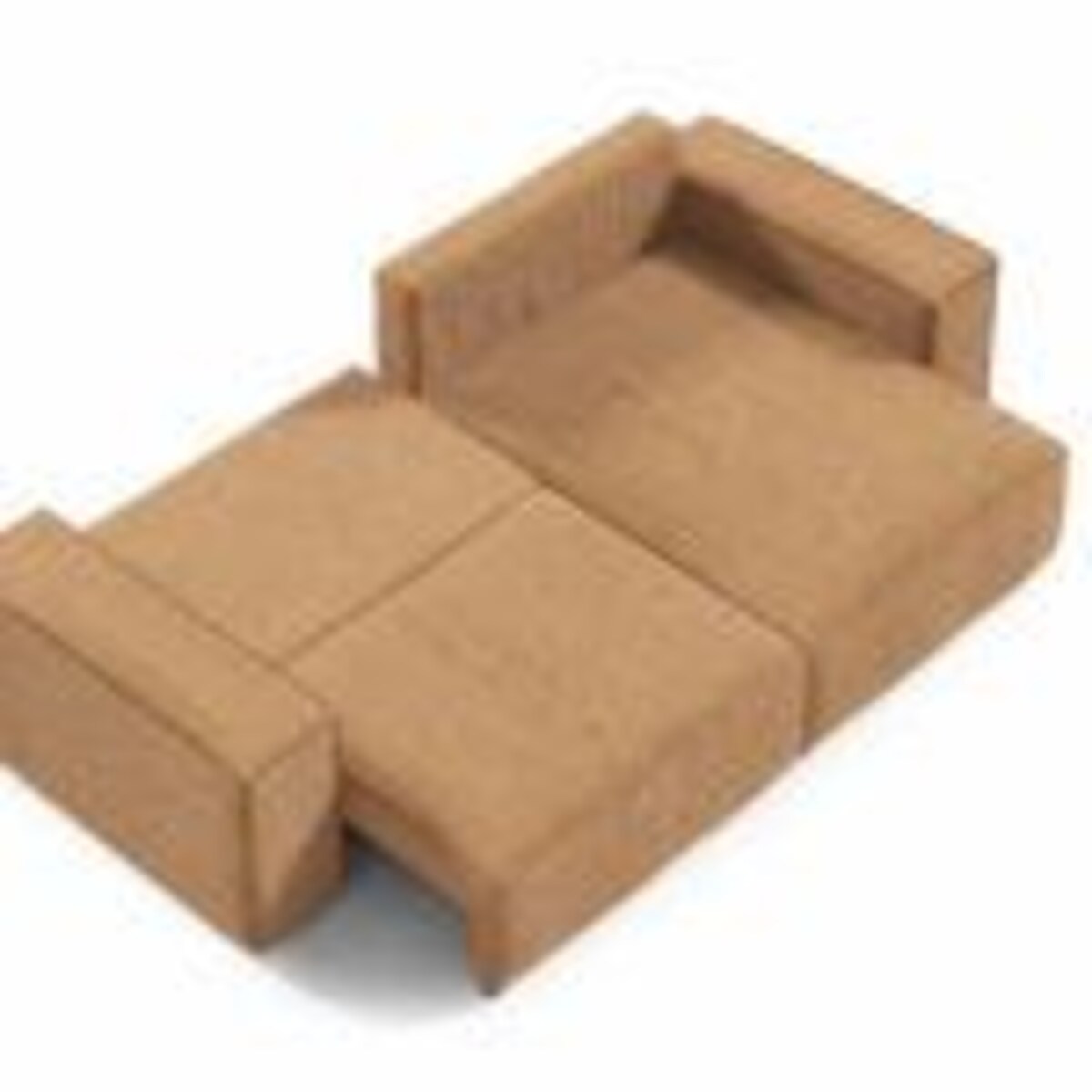 Narożnik z funkcją spania MILLE Mini Kolor: POSO 01