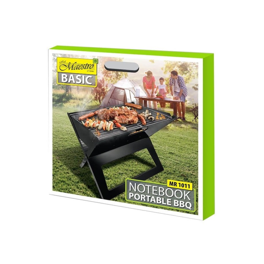 Maestro Grill Składany Walizkowy Kempingowy 45 X 30 X 35 Cm MR1011
