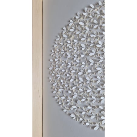 Plakat z Papieru Kwiaty Koło