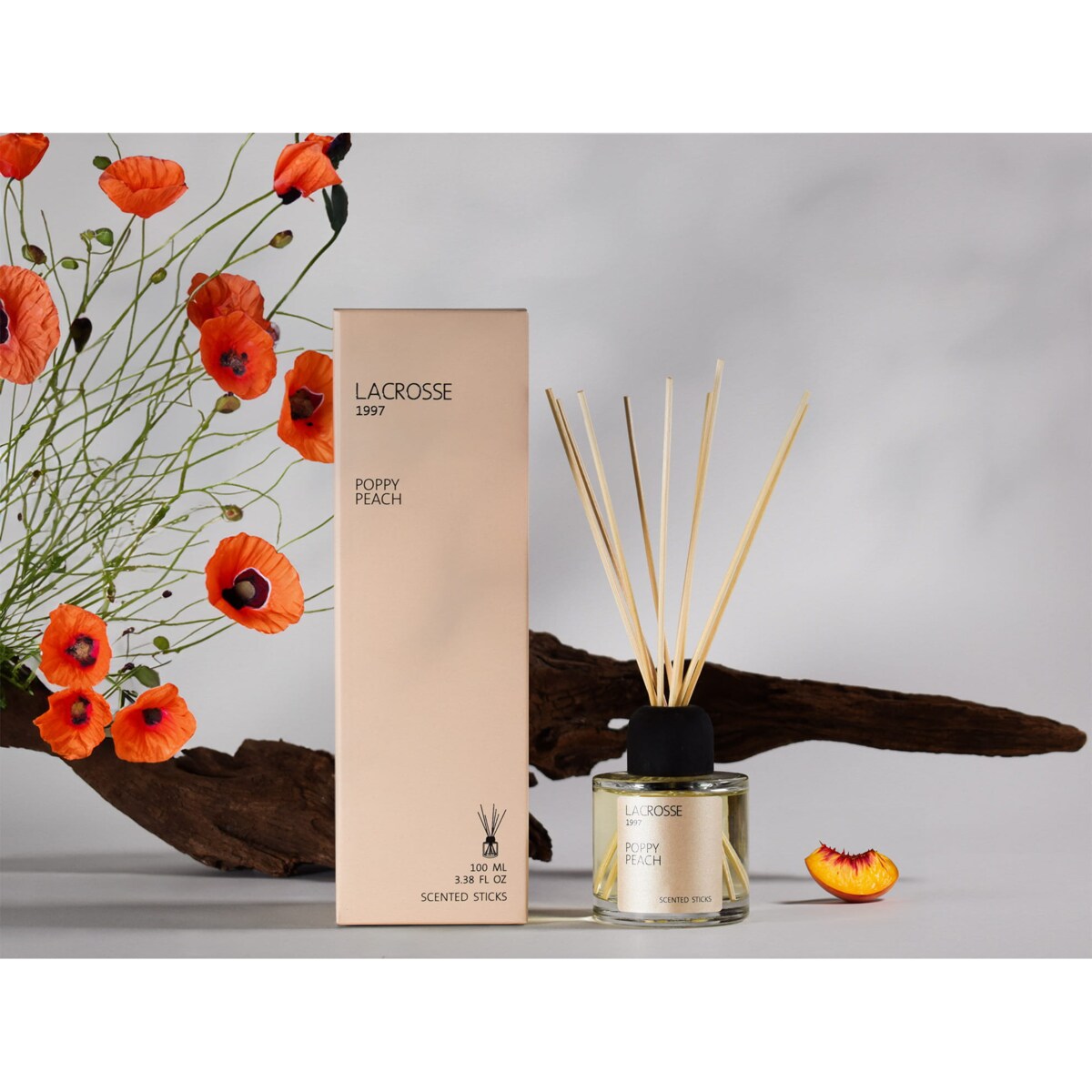 Dyfuzor zapachowy 100 ml, POPPY PEACH, Lacrosse