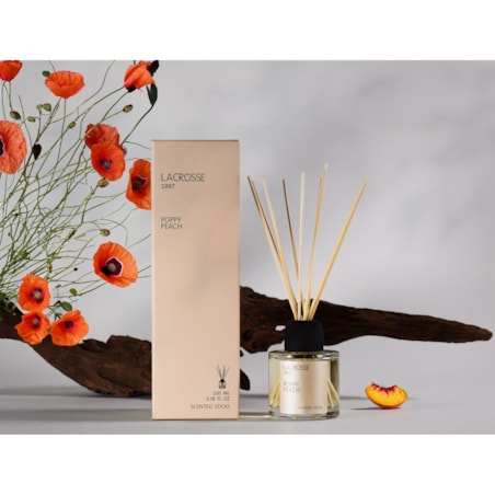 Dyfuzor zapachowy 100 ml, POPPY PEACH, Lacrosse